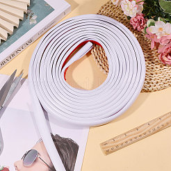 Copricavo rigido semicircolare autoadesivo in PVC&nbsp;AJEW-WH0886-24C