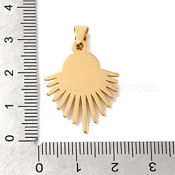 Pendentifs oeil de chat imitation résine&nbsp;STAS-P340-02G-02