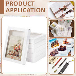 Caja de almacenamiento de tarjetas de felicitación de papel kraft&nbsp;OFST-WH0004-036E