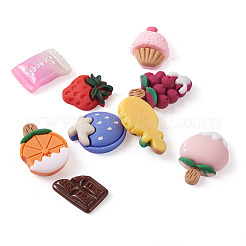 100 cabochon decodificato in resina opaca a 25 stili&nbsp;CRES-PJ0001-03