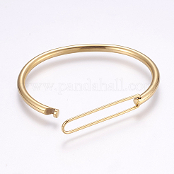 Armreifen aus Edelstahl 304&nbsp;LS-BJEW-P181-03G