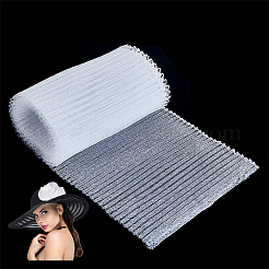 Faltennetzgewebe aus Kunststoff für Kopfbedeckungen&nbsp;DIY-WH0588-16B