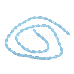 Chapelets de perles en verre opaques&nbsp;GLAA-P001-03A-05