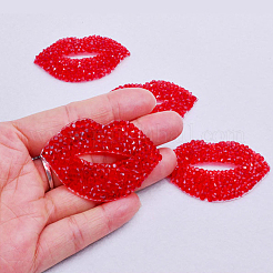10 pieza de rhinestone de resina termoadhesivos&nbsp;DIY-GF0014-32