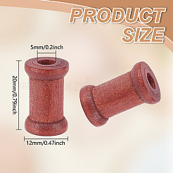 Holz leeren Spulen für Draht&nbsp;TOOL-WH0136-136