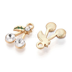Legierung rhinestone-anhänger&nbsp;ENAM-S119-025C