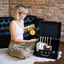 Trennwand für Schallplatten aus Pappelholz&nbsp;AJEW-WH0070-56A