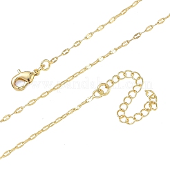 Colliers à chaîne en laiton de 1.5 mm pour femmes&nbsp;KK-CBA4FD4-14G