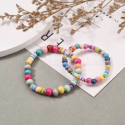 Bracelets élastiques&nbsp;BJEW-JB05748-02