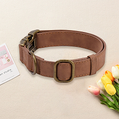 Collier pour chien en cuir PU&nbsp;AJEW-WH20070-093C-05