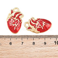 Crémaillère placage pendentifs en émail d'alliage&nbsp;AL-CBA2B10-01G-01
