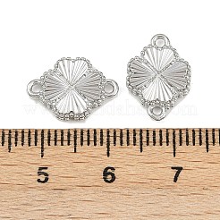 Ciondoli connettori in ottone testurizzati&nbsp;KK-F906-14P