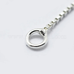 925 Boxkette aus Sterlingsilber&nbsp;STER-K171-10S