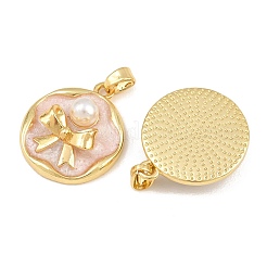 Pendentifs d'émail en laiton &nbsp;KK-CBAEBFB-16G