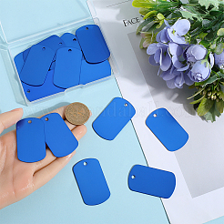 25 pz pendenti in alluminio&nbsp;FIND-SP0002-46B