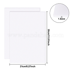 Panneau latéral simple en silicone&nbsp;AJEW-BC0006-18