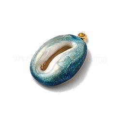 304 Edelstahl-Emaille-Anhänger&nbsp;STAS-B102-07D