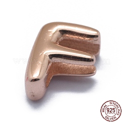 925 Sterling Silber European Beads&nbsp;STER-E064-01F-RG