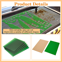 Acrylplatte&nbsp;AJEW-WH0541-27B-01
