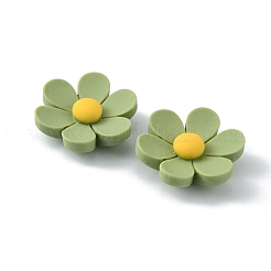 Cabochons di opaco resina&nbsp;RESI-WH0026-75B-08