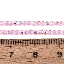 Chapelets de perles en verre transparente  &nbsp;EGLA-N028-01A-A11
