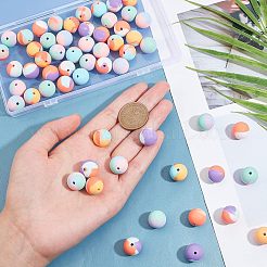 60 pz 3 colori perline in silicone&nbsp;SIL-CA0001-10