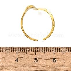 925 anelli polsino onda in argento sterling&nbsp;RJEW-D300-02G