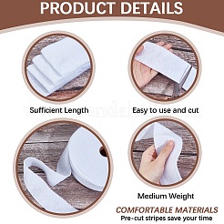 Feltro del ricamo del tessuto non tessuto per i mestieri diy&nbsp;DIY-WH20013-51D