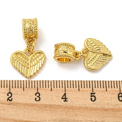 Tibetische Legierung europäische baumelnde Charms&nbsp;PALLOY-F199-33G