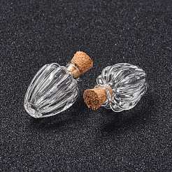 Korkflaschen aus Glas&nbsp;AJEW-O032-05A