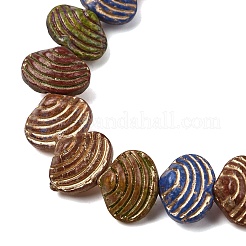Backen Farbe Glasperlen Stränge&nbsp;GLAA-H042-04