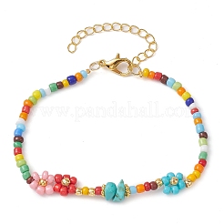 Set di braccialetti con perline miste naturali e sintetiche da 3 pezzi&nbsp;BJEW-JB10174
