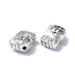 Perline in lega stile tibetano&nbsp;TIBEB-F065-11AS