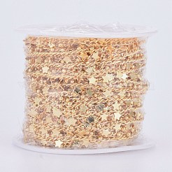 Chaînes de gourmette en laiton à la main&nbsp;CHC-E020-08G