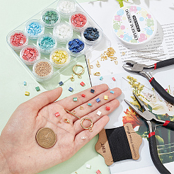 DIY-Set zur Herstellung von Armbändern und Halsketten aus Fliesen&nbsp;DIY-NB0007-98