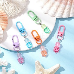 Decorazioni pendenti in resina trasparente luminosa&nbsp;HJEW-JM03093