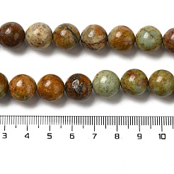 Natürliche gelbe Chrysokoll-Perlenstränge&nbsp;G-H298-A07-05