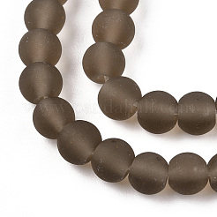 Fili di perline do vetro trasparente&nbsp;LS-GLAA-T032-T4mm-MD02