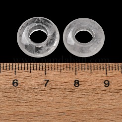 Cuentas europeas de cristal de cuarzo natural.&nbsp;G-C134-01G