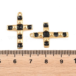 Pendentifs en acier inoxydable 304 émaillés&nbsp;STAS-G398-21G-01