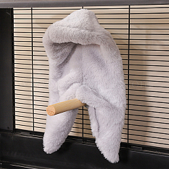 1 x warmer Schal aus Plüsch für Papageiennestervögel&nbsp;AJEW-CN0006-43