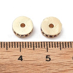 Abalorios de latón con pavé de circonitas&nbsp;KK-R216-15KCG-04