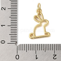 Gestellmessinganhänger&nbsp;KK-S372-15G