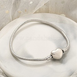 Bracelets en laiton résistant au ternissement de style européen pour la fabrication de bijoux&nbsp;BJEW-S158-17P