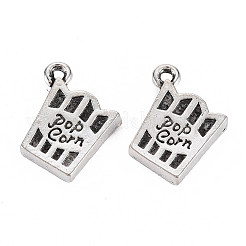 Tibetischer stil Aluminium Anhänger & Charms&nbsp;PALLOY-T075-144AS-RS
