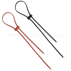 2 Stück 2 Farben PU-Leder Kordelzug für Bucket Bag&nbsp;DIY-CL0001-47