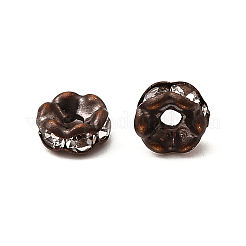 Messing Strass Zwischen perlen&nbsp;RB-A014-L4mm-01R-NF