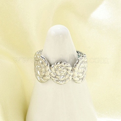 Anelli con polsino in acciaio inossidabile 304 per donna&nbsp;RJEW-G338-22P