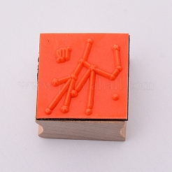 Holzstempel&nbsp;LS-DIY-WH0175-46F
