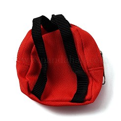 Mini-Puppenrucksack aus Stoff&nbsp;AJEW-WH0307-21B
